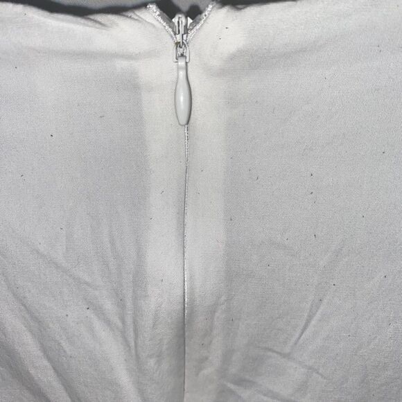 Women's Wayf White Puff Sleeve Cutout Dress - Picture 10 of 15